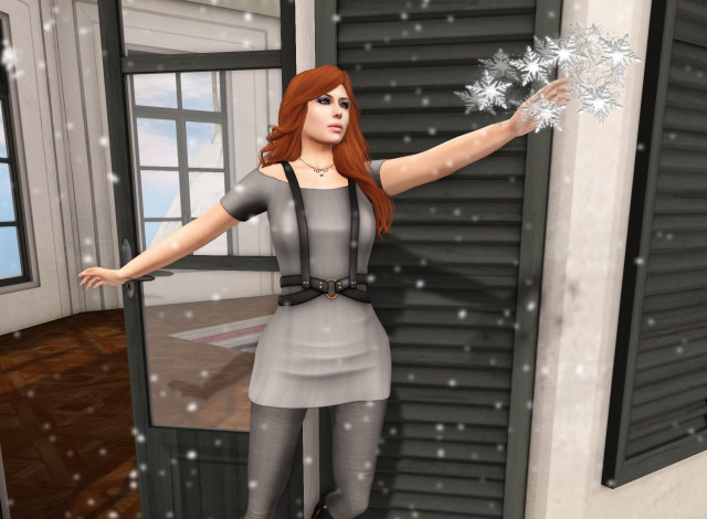 Обои картинки фото 3д графика, люди , people, фон, взгляд, девушка, интерьер, рыжая