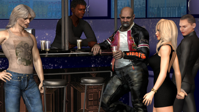 Обои картинки фото dusana, 3д графика, люди , people, парни, фон, взгляд, девушка