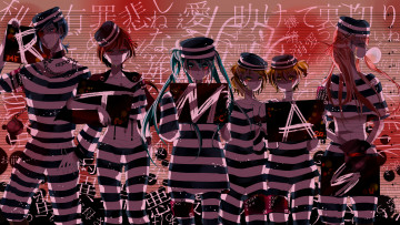 Картинка аниме vocaloid персонажи