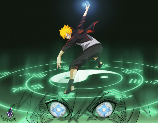 Обои картинки фото аниме, naruto, боруто