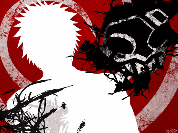 Обои картинки фото аниме, bleach, kurosaki, ичиго, shinigami, ichigo, шинигами