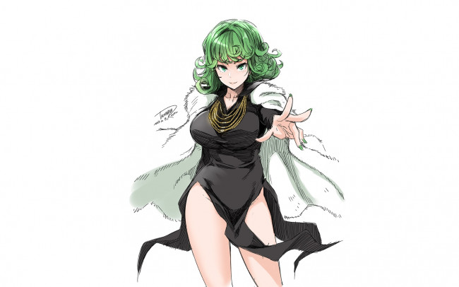 Обои картинки фото аниме, one punch man, девушка