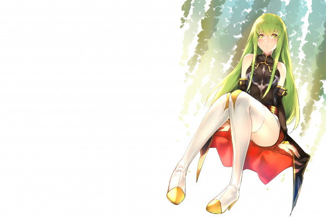 Обои картинки фото аниме, code geass, девушка