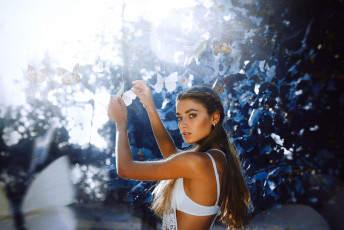 Картинка девушка девушки -unsort+ брюнетки темноволосые модель