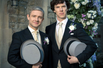 Картинка кино+фильмы sherlock+ сериал martin freeman benedict cumberbatch