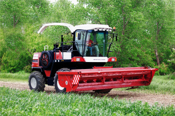 Картинка техника комбайны rostselmash