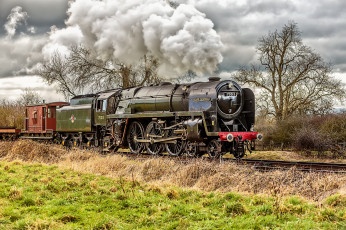 Картинка техника паровозы локомотив состав