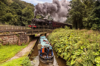 Картинка техника паровозы локомотив состав