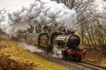 Картинка техника паровозы состав локомотив