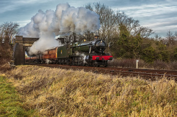 Картинка техника паровозы состав локомотив