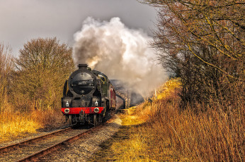 Картинка техника паровозы состав локомотив