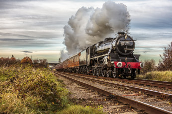 Картинка техника паровозы состав локомотив