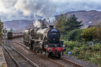 Картинка техника паровозы состав локомотив