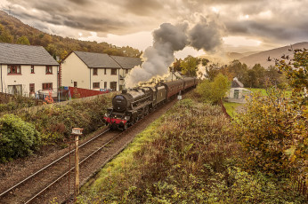 Картинка техника паровозы состав локомотив