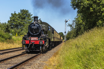 Картинка техника паровозы состав локомотив