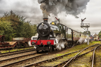 Картинка техника паровозы состав локомотив