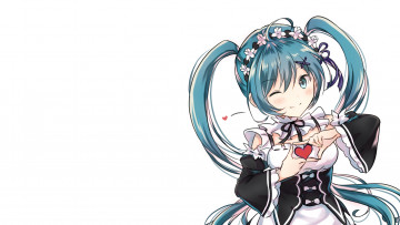 Картинка аниме vocaloid девушка