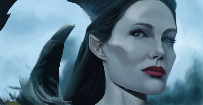 Обои картинки фото рисованное, кино, девушка, фон, взгляд