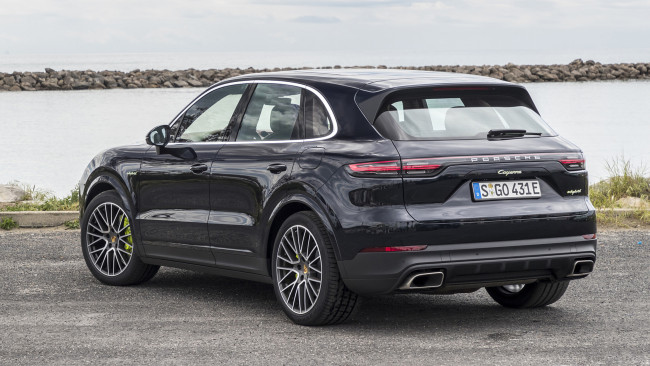 Обои картинки фото porsche cayenne e-hybrid 2019, автомобили, porsche, cayenne, e-hybrid, 2019, чёрный