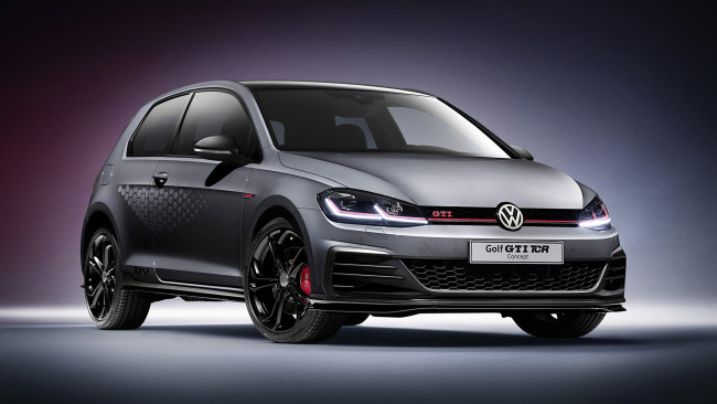 Обои картинки фото volkswagen golf gti tcr concept 2018, автомобили, volkswagen, 2018, concept, gti, golf, серый, tcr