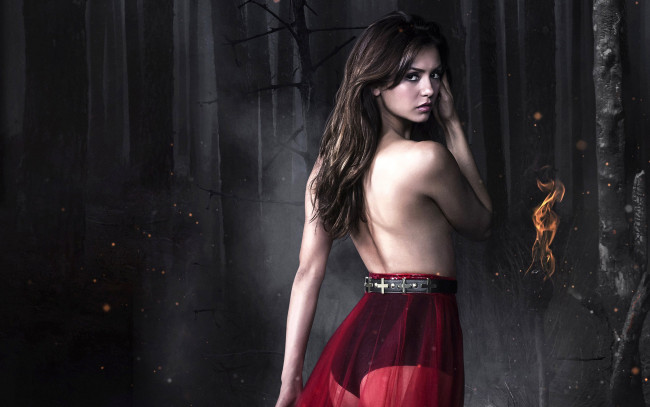 Обои картинки фото кино фильмы, the vampire diaries, nina, dobrev