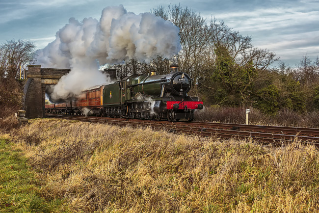 Обои картинки фото техника, паровозы, состав, локомотив