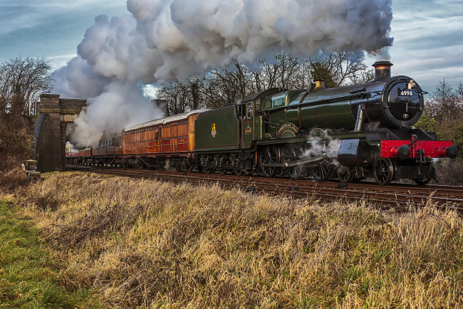 Обои картинки фото техника, паровозы, состав, локомотив