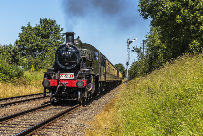 Обои картинки фото техника, паровозы, состав, локомотив