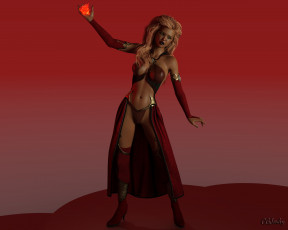 Картинка 3д+графика люди+ people девушка взгляд фон