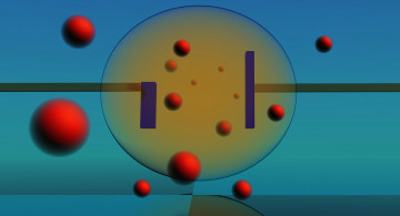 Картинка 3д+графика шары+ balls шар фон