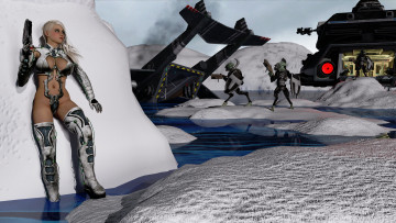 Картинка 3д+графика фантазия+ fantasy взгляд фон девушка