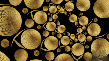 Картинка 3д+графика шары+ balls узор фон цвет