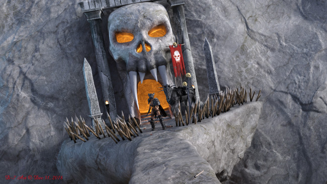 Обои картинки фото 3д графика, фантазия , fantasy, фон, взгляд, девушка