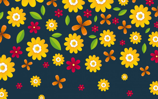 Обои картинки фото векторная графика, цветы , flowers, фон, цветы