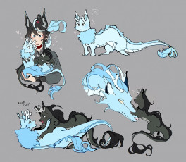 Картинка аниме mo+dao+zu+shi вэй усянь лань ванцзы драконы