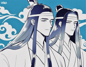 Картинка аниме mo+dao+zu+shi лань ванцзи сичэнь