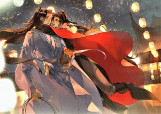 Картинка аниме mo+dao+zu+shi вэй усянь лань ванцзы тигренок