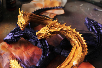 обоя разное, игрушки, драконы