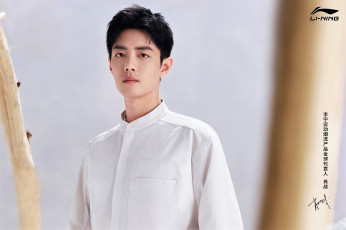 Картинка мужчины xiao+zhan актер рубашка сучья