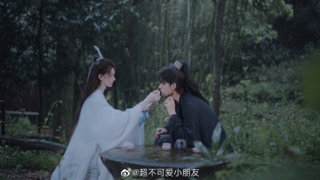 Картинка хаски+и+его+учитель+белый+кот мужчины -+креатив +косплей tang shihao тан шиао