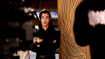 Картинка мужчины xiao+zhan вэй усянь костюм съемки