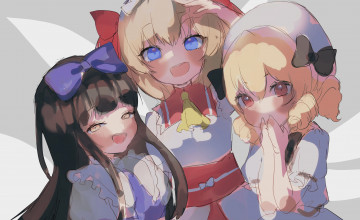 Картинка аниме touhou тоухоу