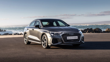 Картинка audi+a3+sedan+35+tfsi+s+line автомобили audi серебристый море