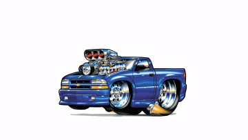 Картинка 295537 рисованное авто мото автомобиль