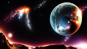 Картинка космос арт stable diffusion модель aeromesis merge нейросети графика нейроарт ai art нейронные сети рисунки нейро искусство нейрографика graphics neuroart neural networks drawings neuro neurography created by dave