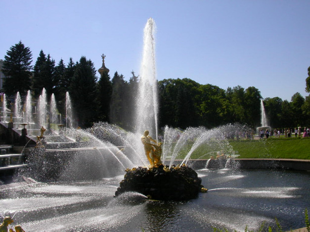 Обои картинки фото петергоф, города, санкт, петербург, россия