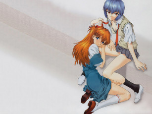 Картинка аниме evangelion
