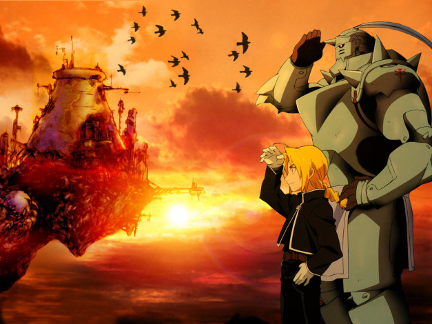 Обои картинки фото аниме, fullmetal, alchemist