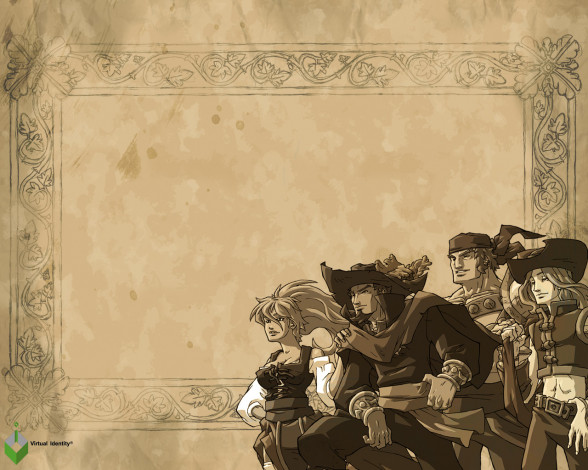 Обои картинки фото the, black, corsair, видео, игры