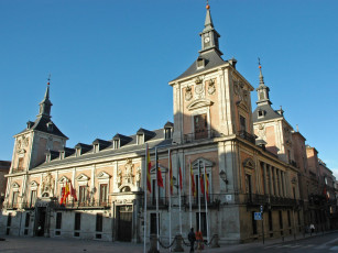 Картинка casa de la villa города мадрид испания madrid